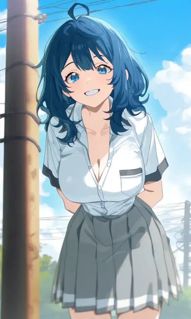 blue sky