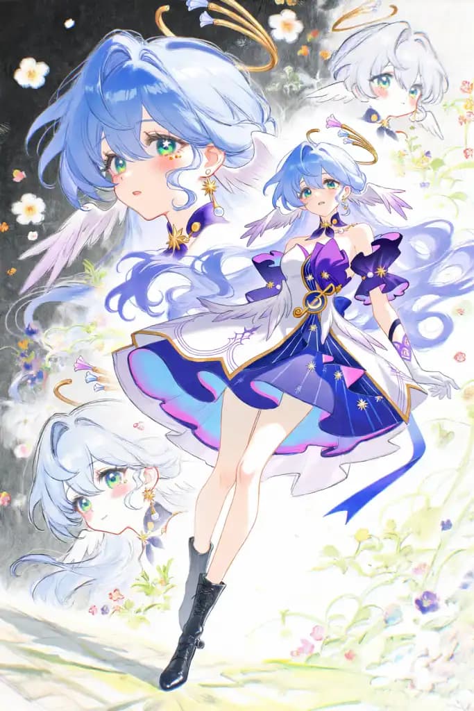 『崩壊：スターレイル』ロビン風キャラクター