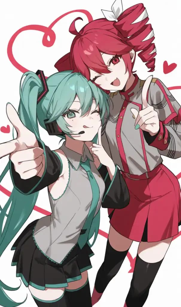 miku and kasane