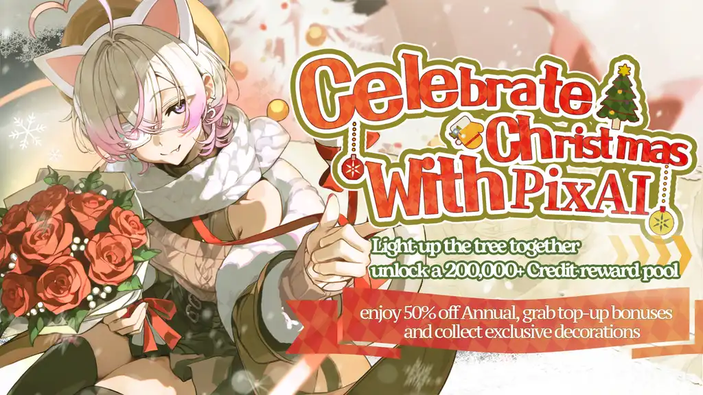 โฐ Final Reminder: PixAI Christmas Event Ends Tomorrow