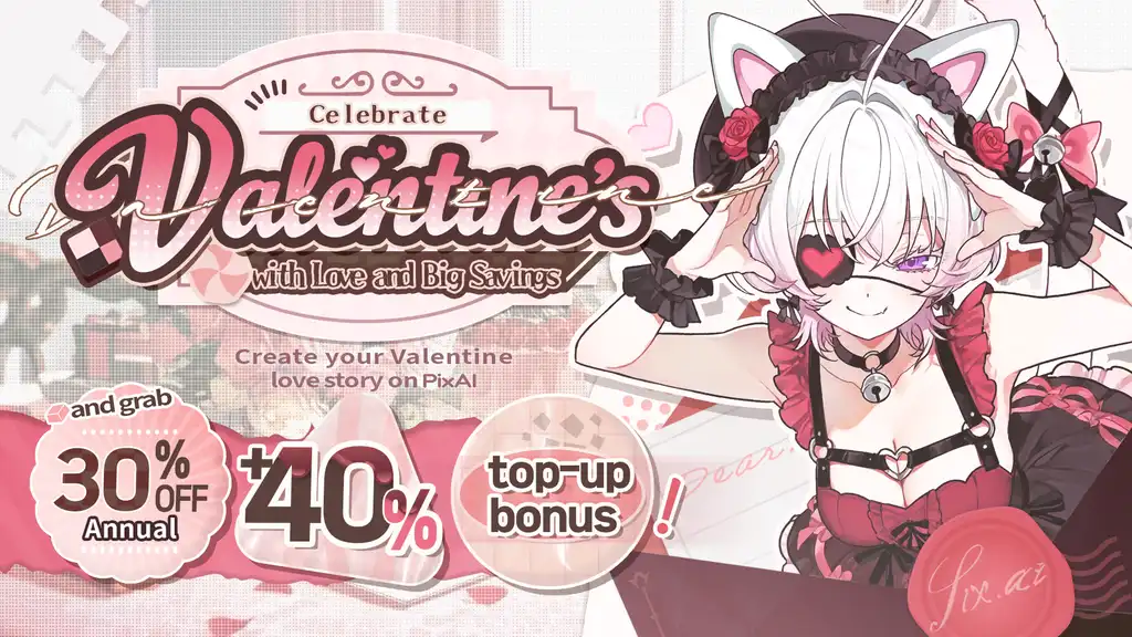 💖 PixAI Valentine’s Special Is About to Begin!