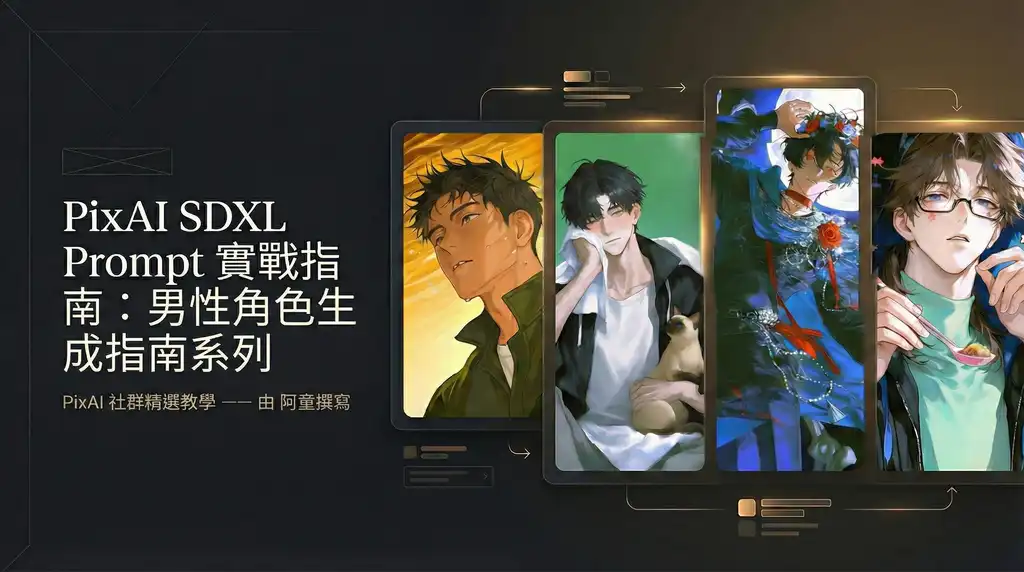 PixAI SDXL Prompt 實戰指南 – 女性向專區:第一人稱乙女 CG 風格指南