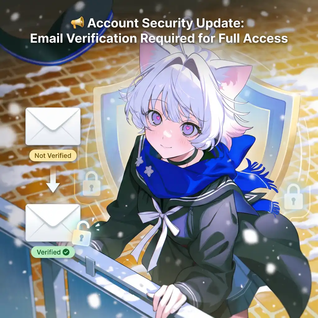 Strengthening Account Security: Email Verification Update