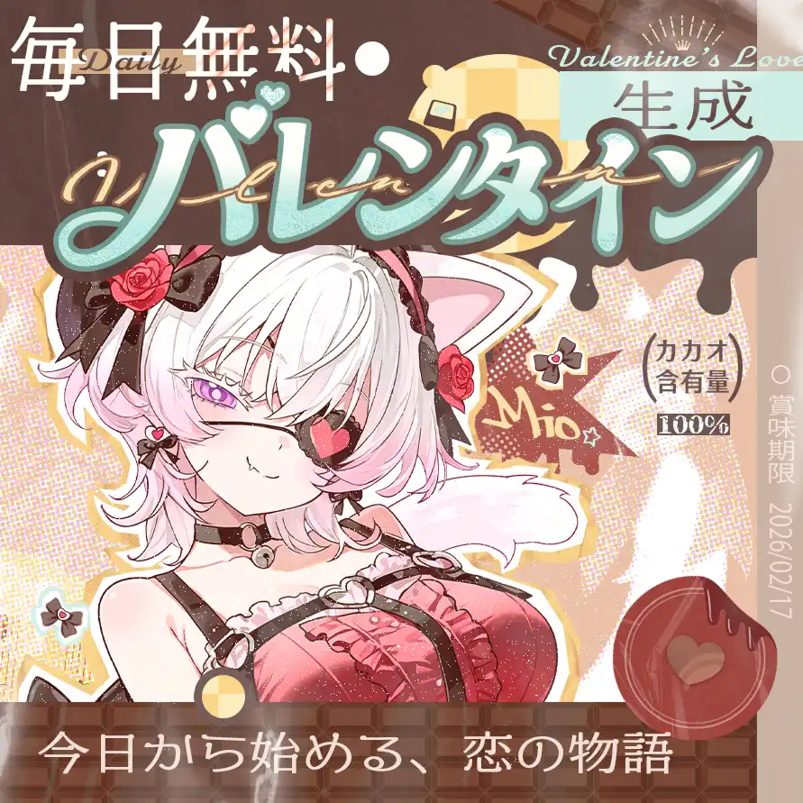 💓最愛の瞬間を、その手で｜バレンタイン・ラブ・モーメントを解放