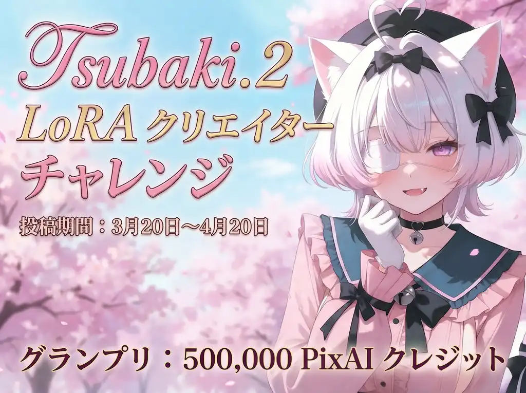 Tsubaki.2 LoRA クリエイターチャレンジ